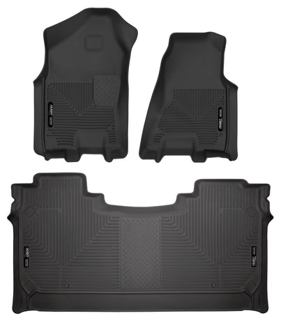 Weatherbeater - Front & 2nd Seat Floor Liners by Husky Liners