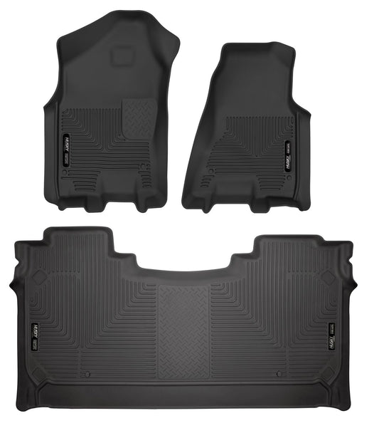 Weatherbeater - Front & 2nd Seat Floor Liners by Husky Liners