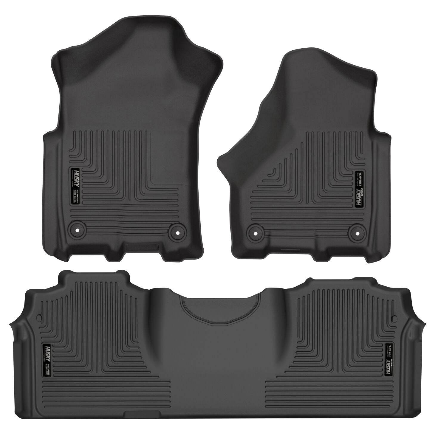Weatherbeater - Front & 2nd Seat Floor Liners by Husky Liners