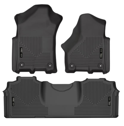 Weatherbeater - Front & 2nd Seat Floor Liners by Husky Liners