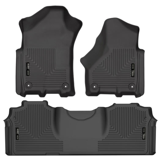 Weatherbeater - Front & 2nd Seat Floor Liners by Husky Liners