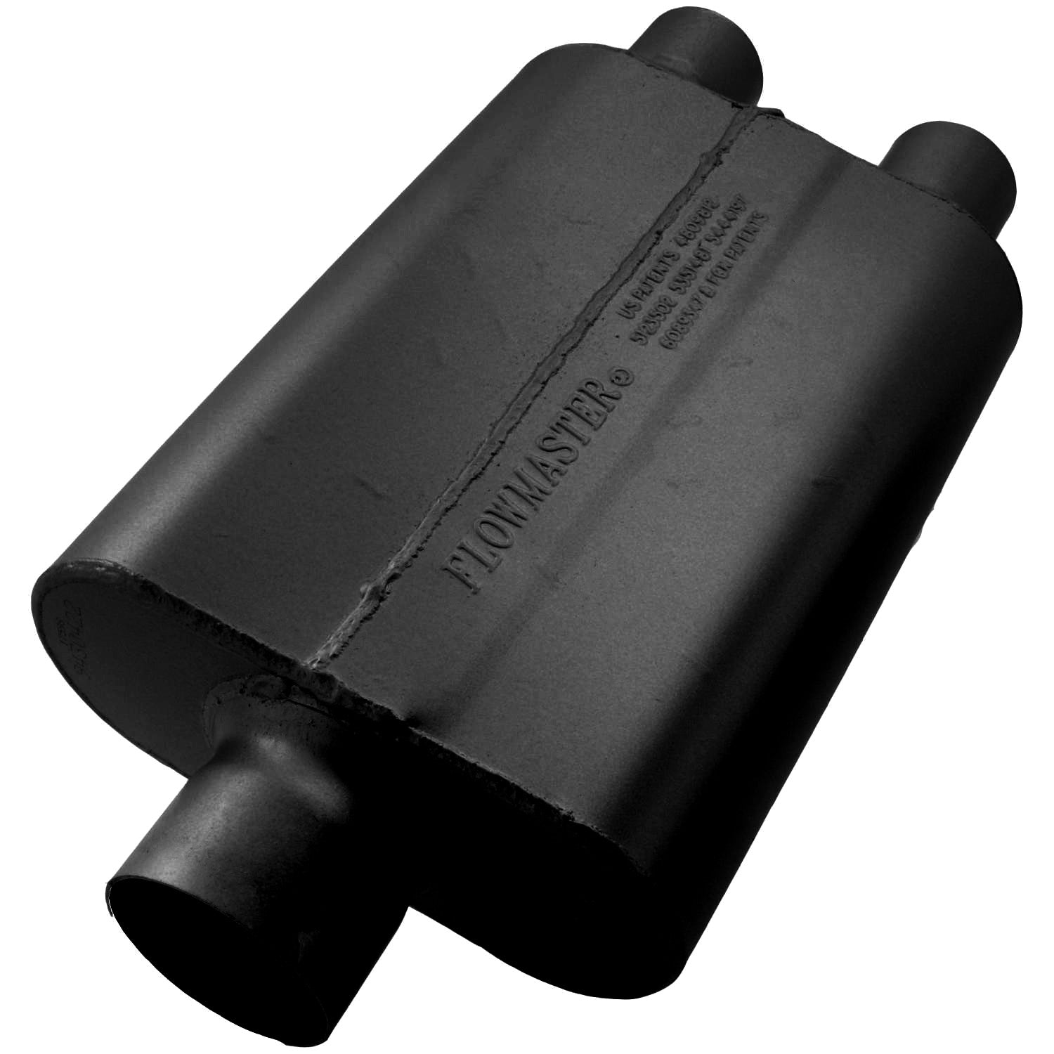 40 Delta Flow® - 3.00 Center In / 2.25 Dual Out - Aggressive Sound by Flowmaster