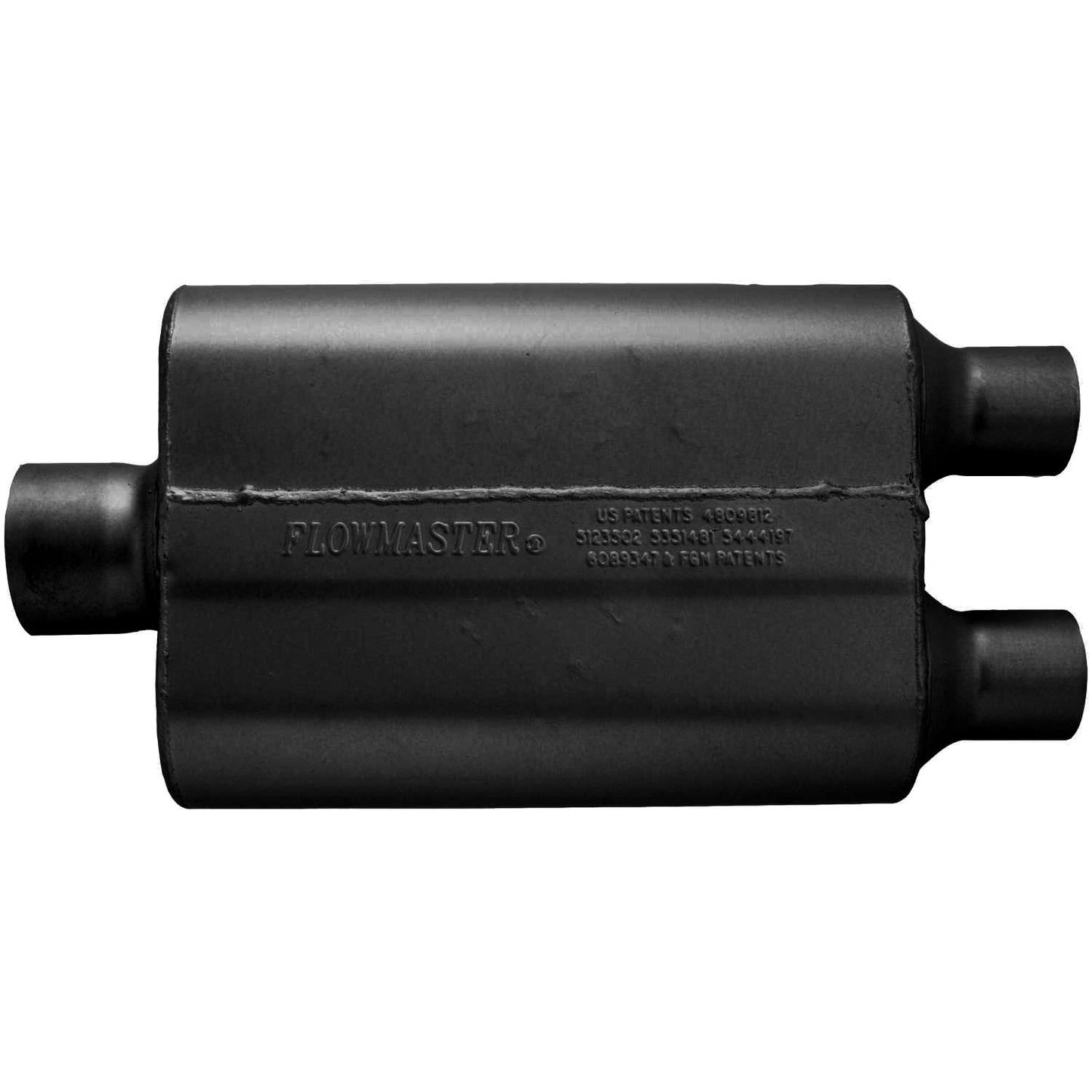 40 Delta Flow® - 3.00 Center In / 2.25 Dual Out - Aggressive Sound by Flowmaster