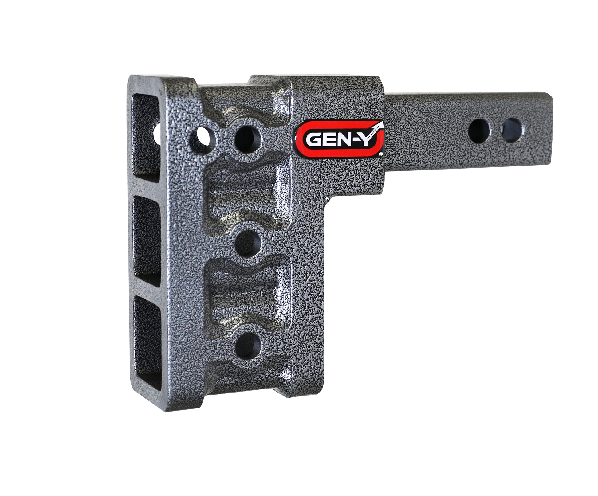 MEGA-DUTY 2" Shank 5" Drop 1.5K TW 10K Hitch Only by GEN-Y Hitch