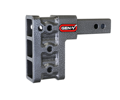 MEGA-DUTY 2" Shank 5" Drop 1.5K TW 10K Hitch Only by GEN-Y Hitch