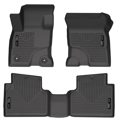 Weatherbeater - Front & 2nd Seat Floor Liners by Husky Liners
