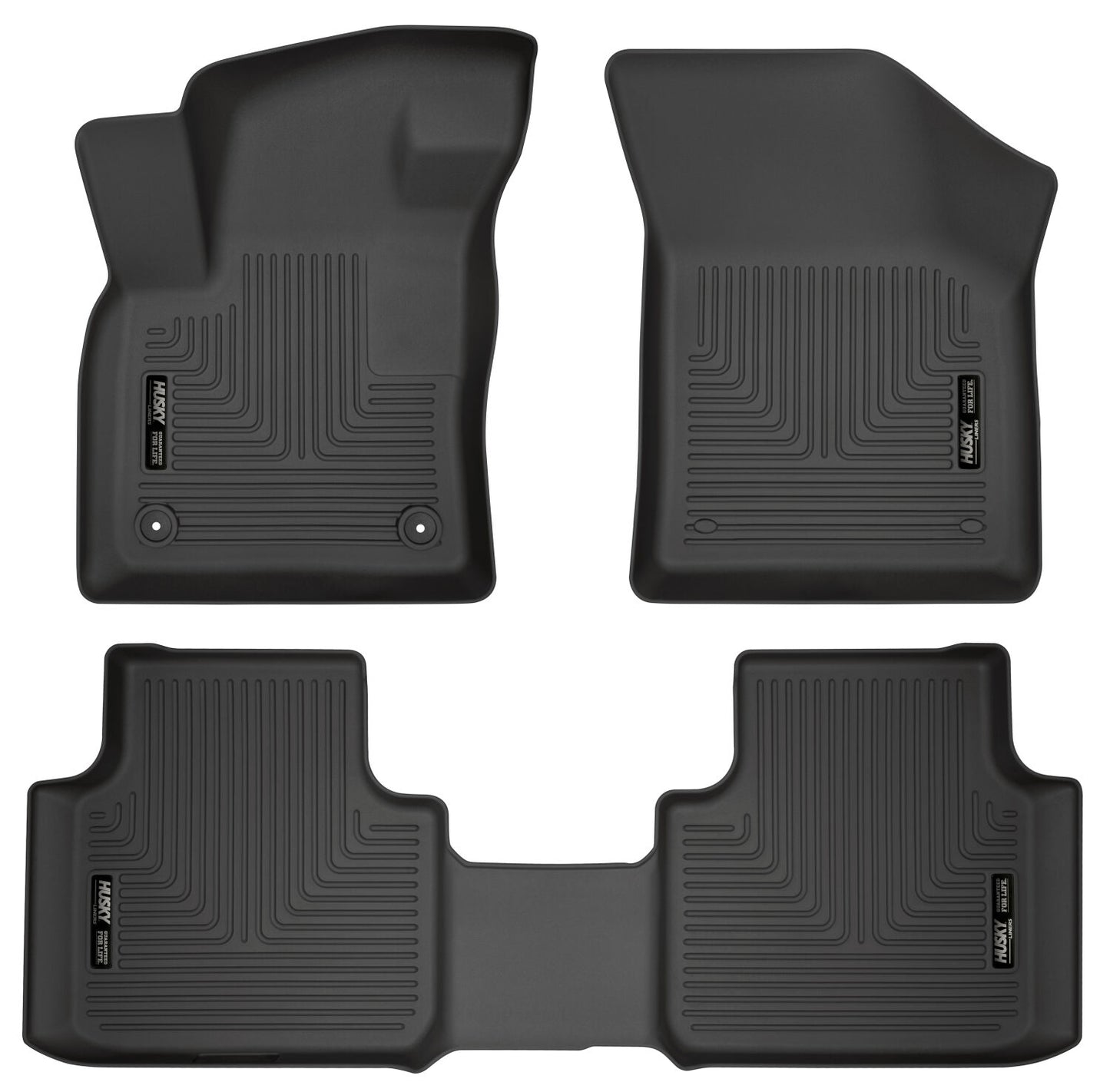 Weatherbeater - Front & 2nd Seat Floor Liners by Husky Liners