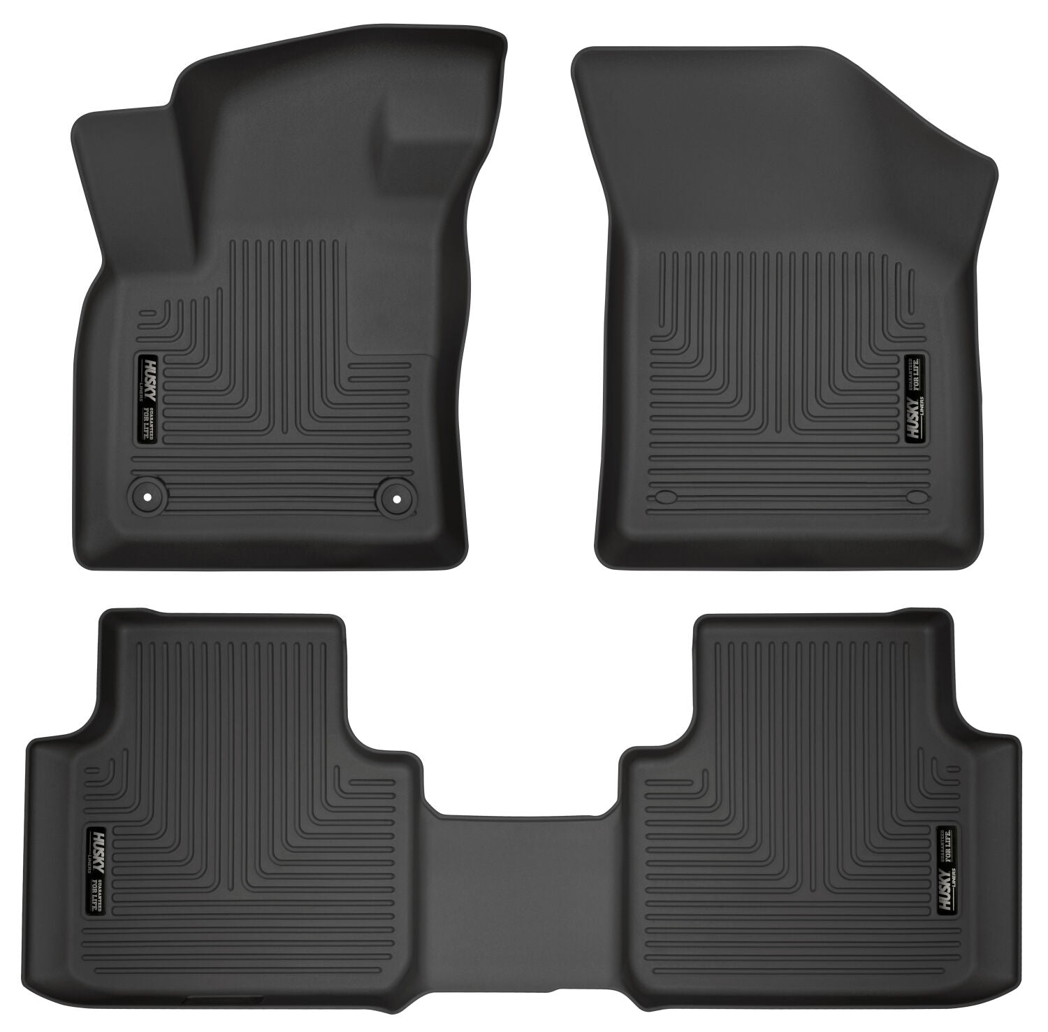 Weatherbeater - Front & 2nd Seat Floor Liners by Husky Liners