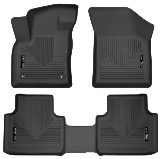 Weatherbeater - Front & 2nd Seat Floor Liners by Husky Liners
