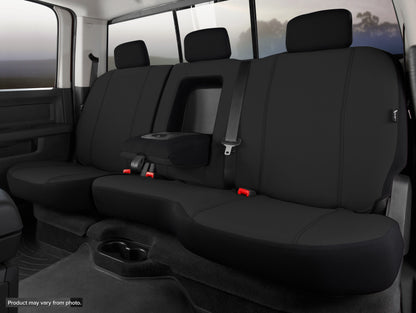 SP80 Series - Seat Protector Polyester Custom Fit Rear Seat Cover - Black by FIA