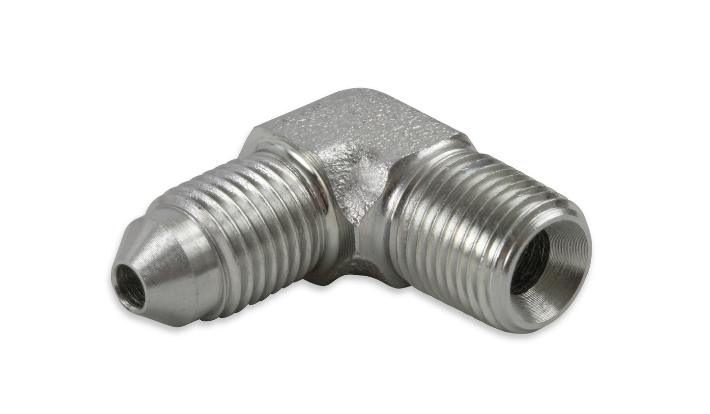 Earl's 90 Degree Elbow Male AN -3 to 1/8" NPT by Earl's Performance