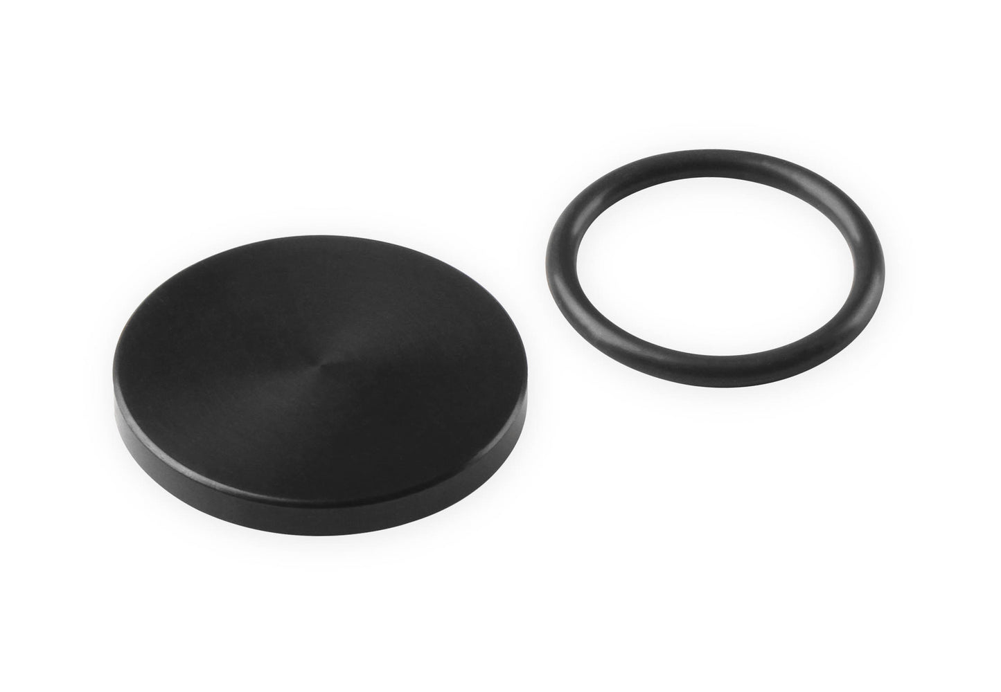 Alternator Pulley Cover Black by Holley