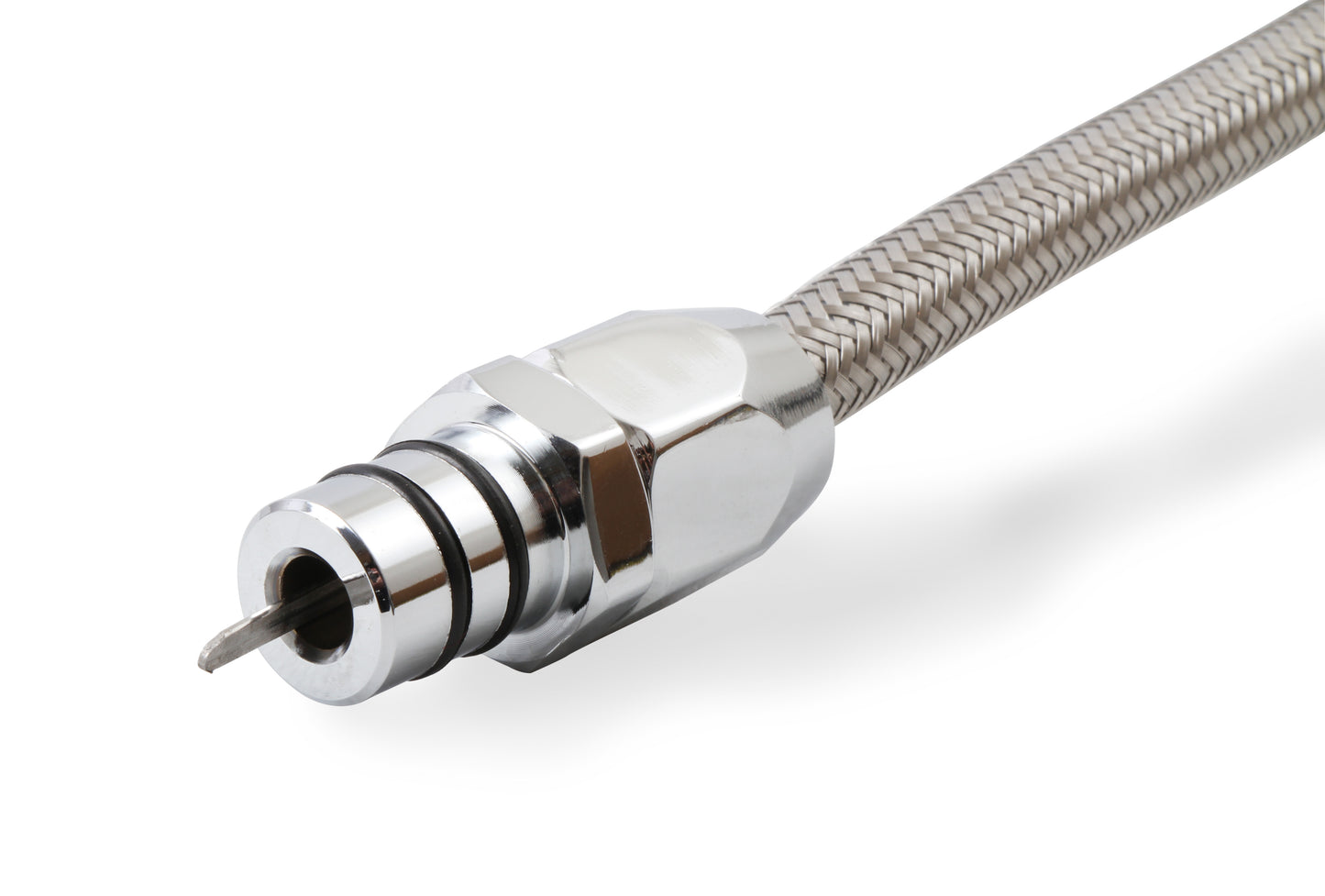 Mr. Gasket Automatic Transmission Dipstick & Tube - Braided Stainless Steel by Mr Gasket