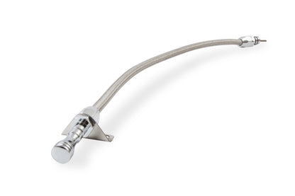 Mr. Gasket Automatic Transmission Dipstick & Tube - Braided Stainless Steel by Mr Gasket