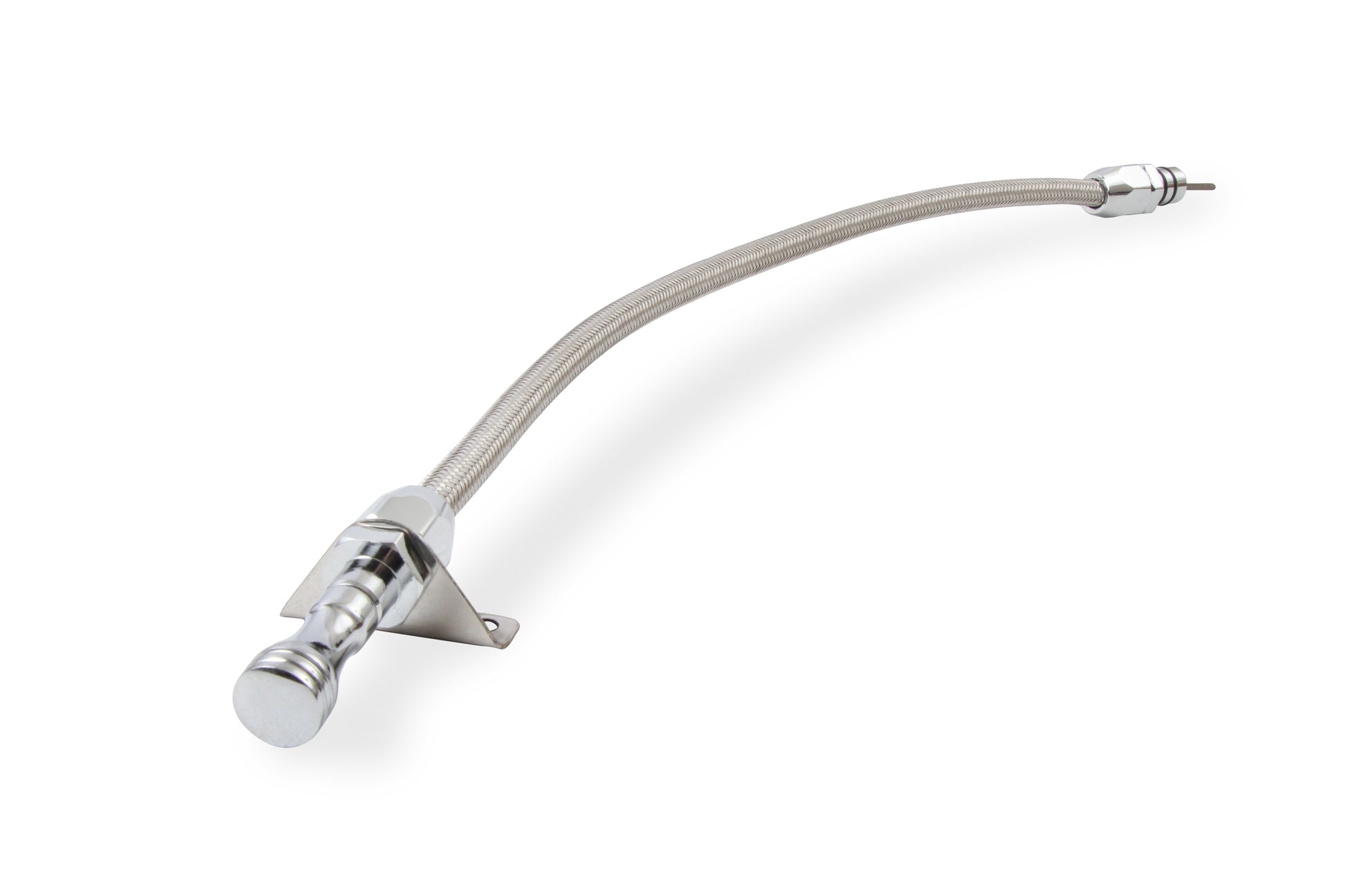 Mr. Gasket Automatic Transmission Dipstick & Tube - Braided Stainless Steel by Mr Gasket