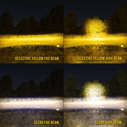 KC FLEX ERA 3 LED DM SAE FOG 2-LIGHT MSTR KIT 12-24 TOY TACO 4RUN TUN AFTERMARKT by KC HiLiTES