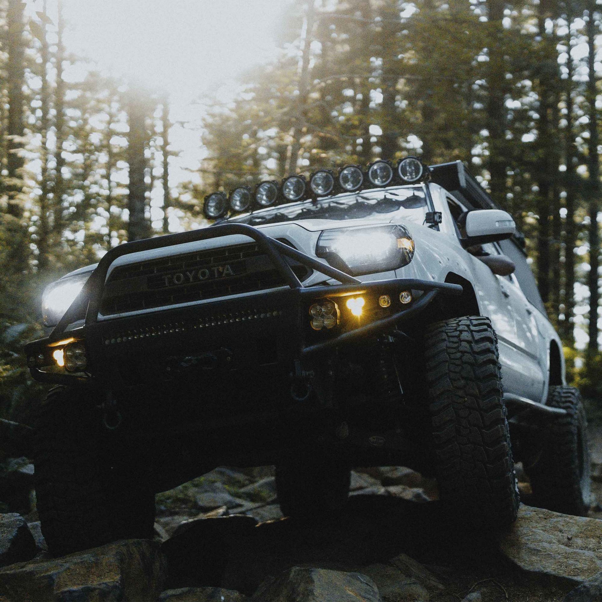KC FLEX ERA 3 LED DM SAE FOG 2-LIGHT MSTR KIT 12-24 TOY TACO 4RUN TUN AFTERMARKT by KC HiLiTES