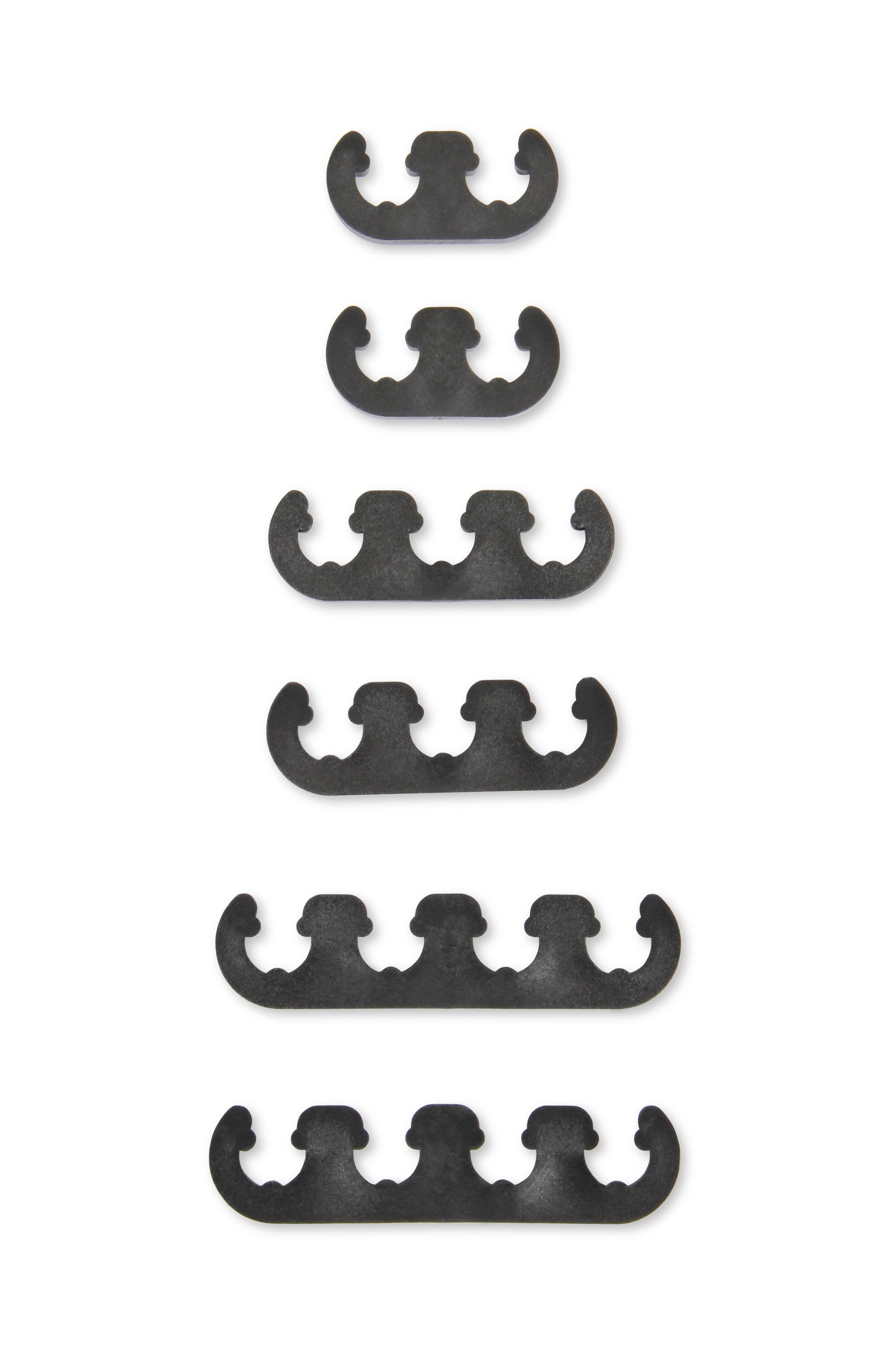 Mr. Gasket Wire Separators - Plastic - 7 mm / 8 mm - Black by Mr Gasket