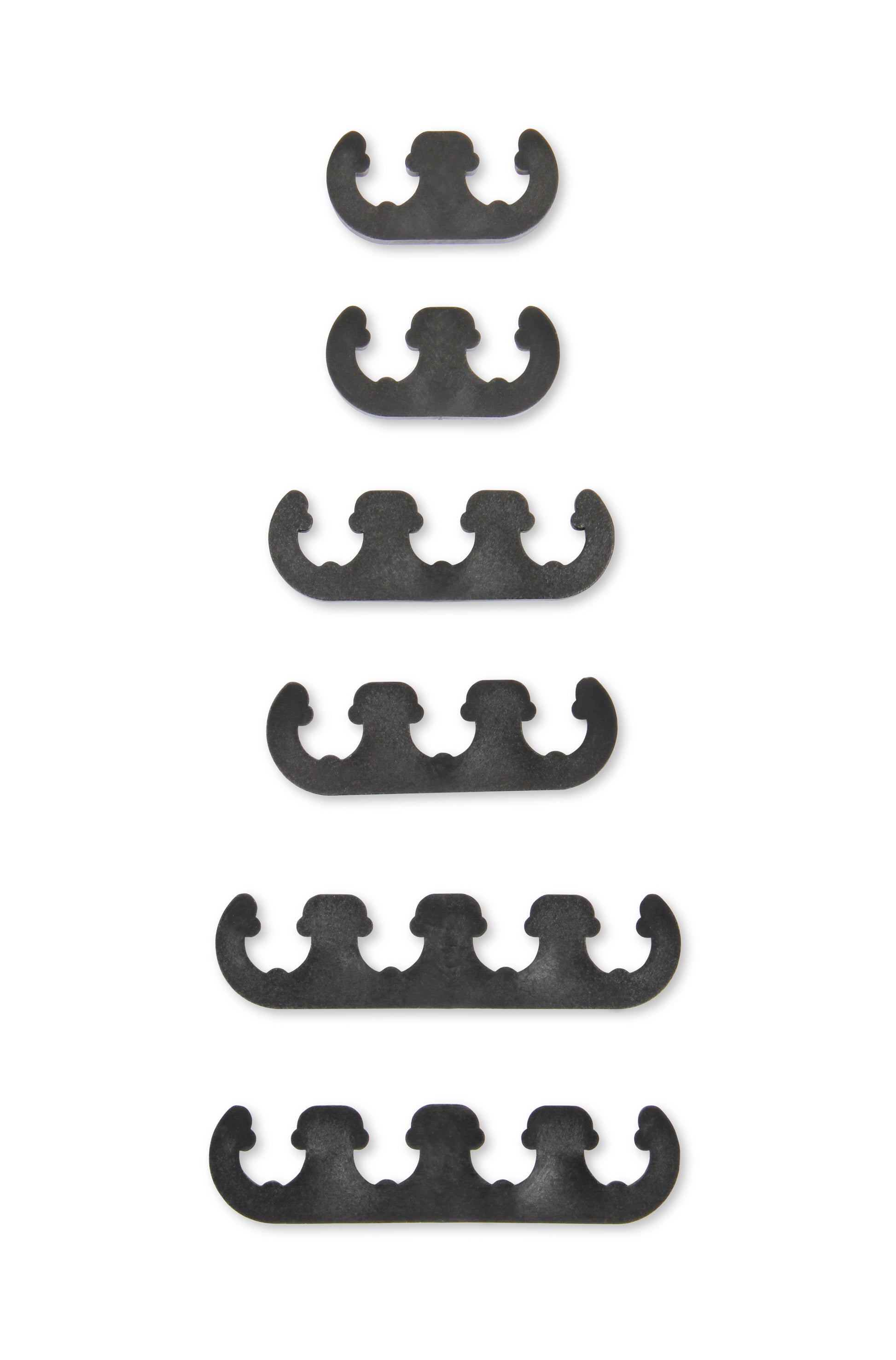 Mr. Gasket Wire Separators - Plastic - 7 mm / 8 mm - Black by Mr Gasket