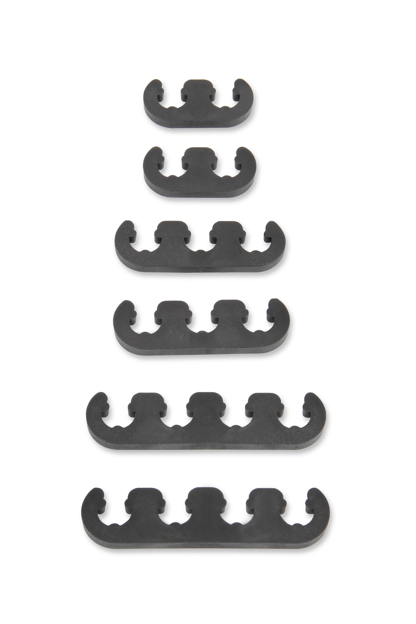 Mr. Gasket Wire Separators - Plastic - 7 mm / 8 mm - Black by Mr Gasket