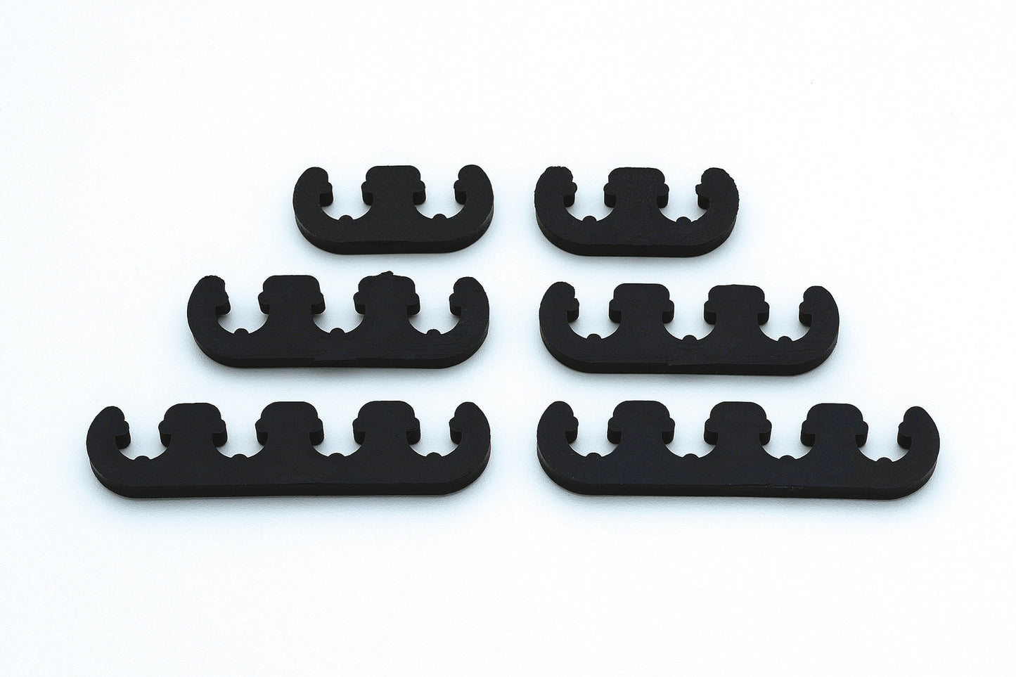 Mr. Gasket Wire Separators - Plastic - 7 mm / 8 mm - Black by Mr Gasket