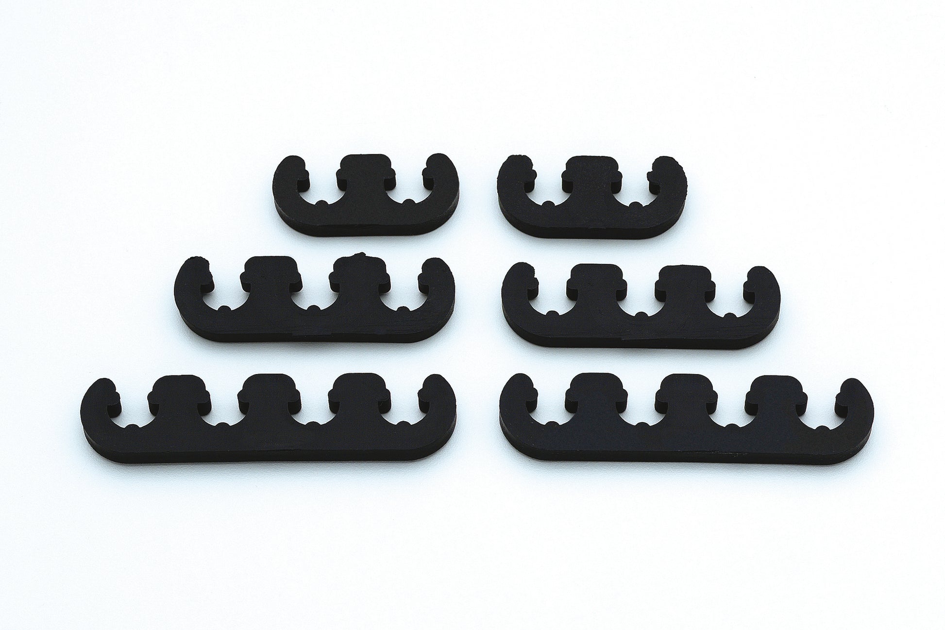 Mr. Gasket Wire Separators - Plastic - 7 mm / 8 mm - Black by Mr Gasket