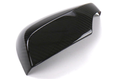 OLM Dry Carbon Fiber Mirror Covers (with Turn Signal Hole) - Gloss Carbon Fiber - 2015-2021 Subaru WRX / STI (With Turn Signal Holes) by MYX Automotive
