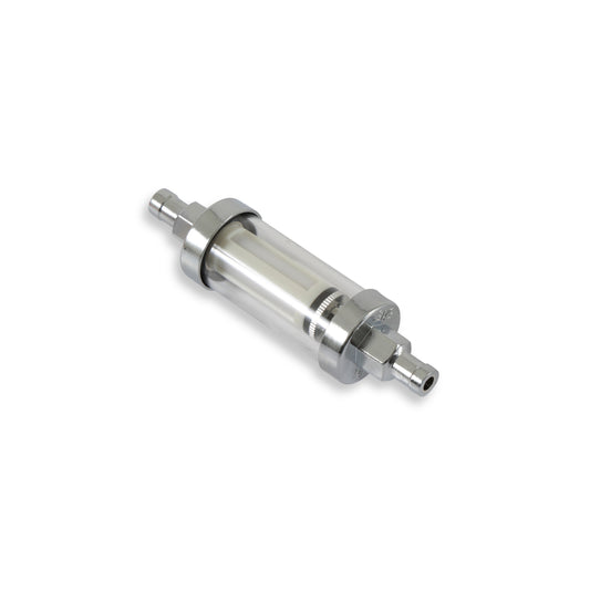 Mr. Gasket Clearview Inline Fuel Filter - 5/16 Inch by Mr Gasket