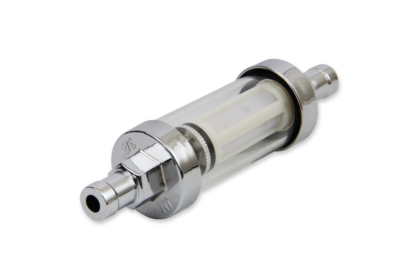 Mr. Gasket Clearview Inline Fuel Filter - 3/8 Inch by Mr Gasket
