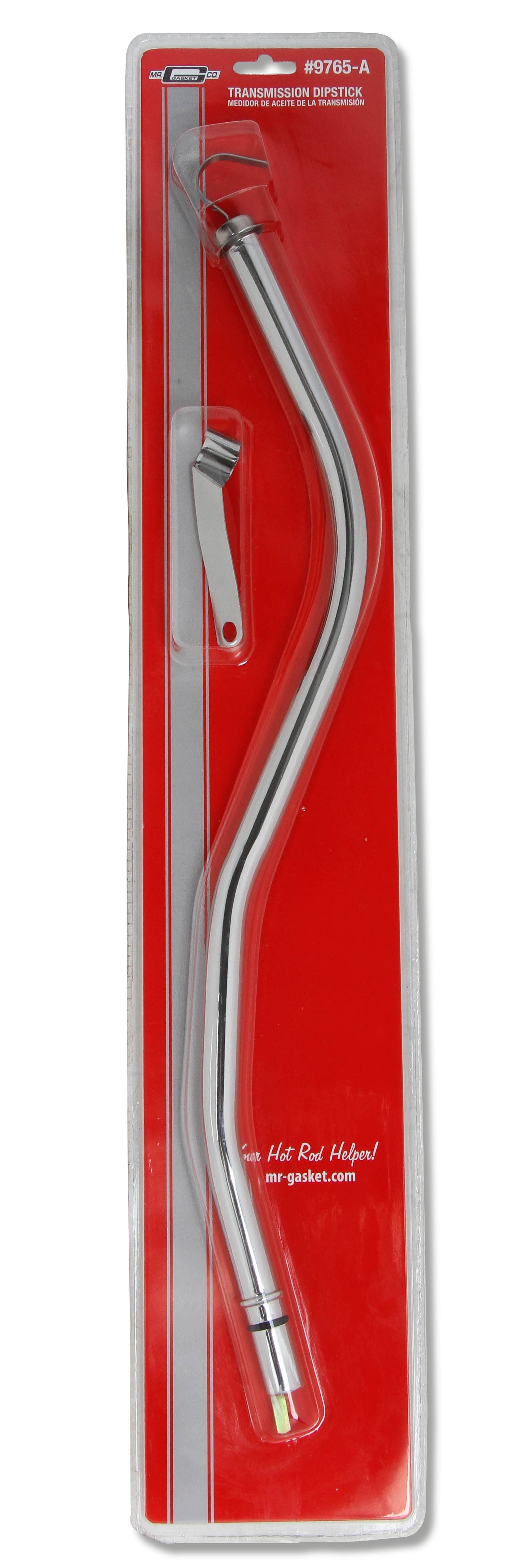 Mr. Gasket Transmission Dipstick & Tube - Chrome by Mr Gasket