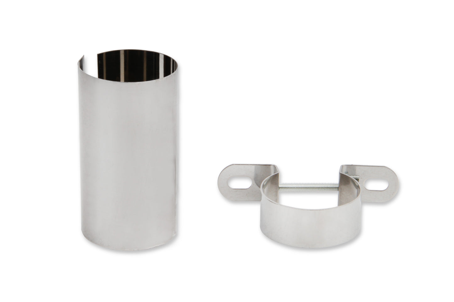 Mr. Gasket Chrome Coil Holder Bracket with Bolt - Horizontal Mount by Mr Gasket