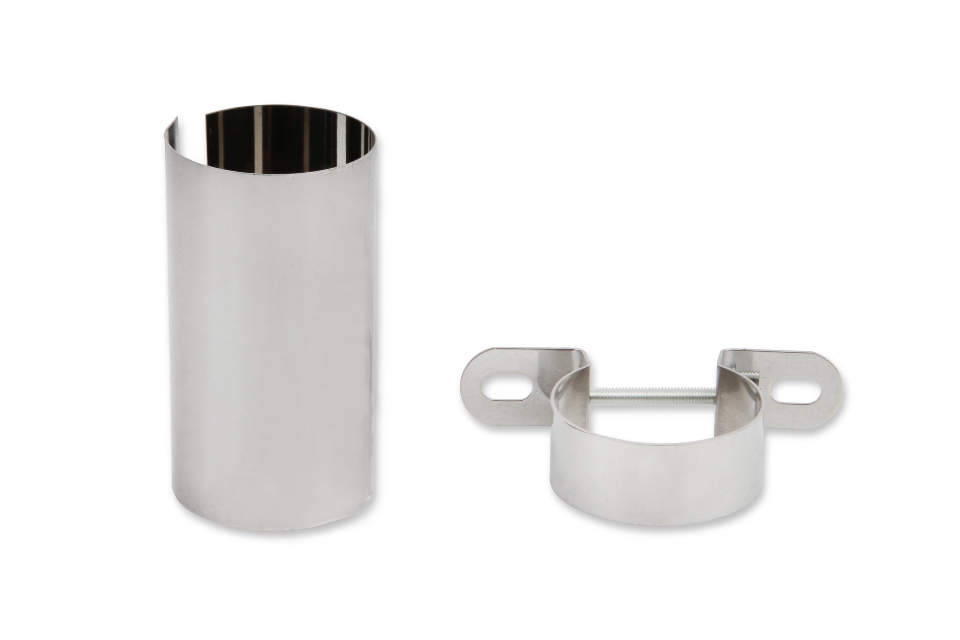 Mr. Gasket Chrome Coil Holder Bracket with Bolt - Horizontal Mount by Mr Gasket