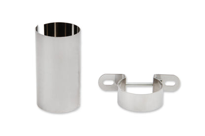 Mr. Gasket Chrome Coil Holder Bracket with Bolt - Horizontal Mount by Mr Gasket