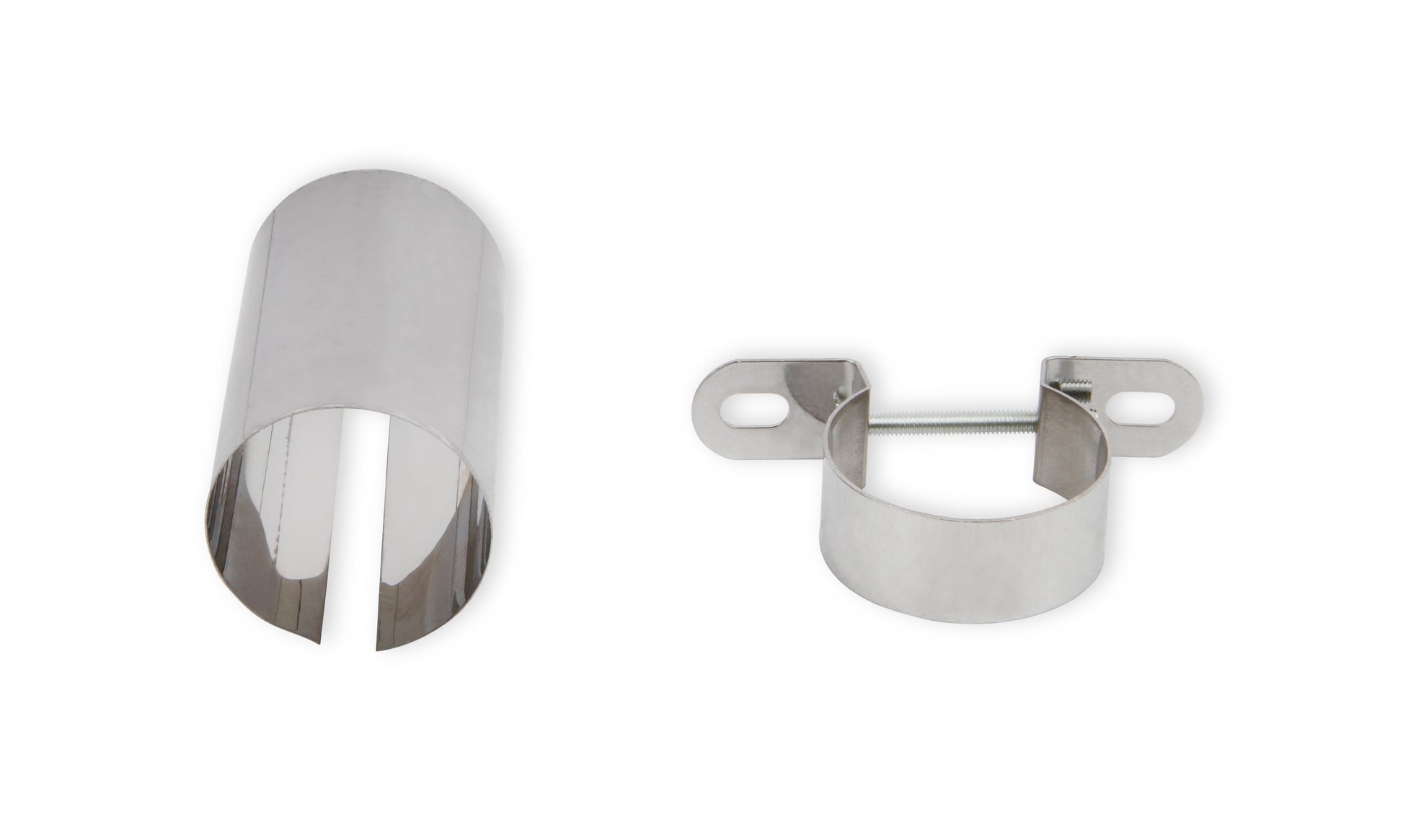 Mr. Gasket Chrome Coil Holder Bracket with Bolt - Horizontal Mount by Mr Gasket