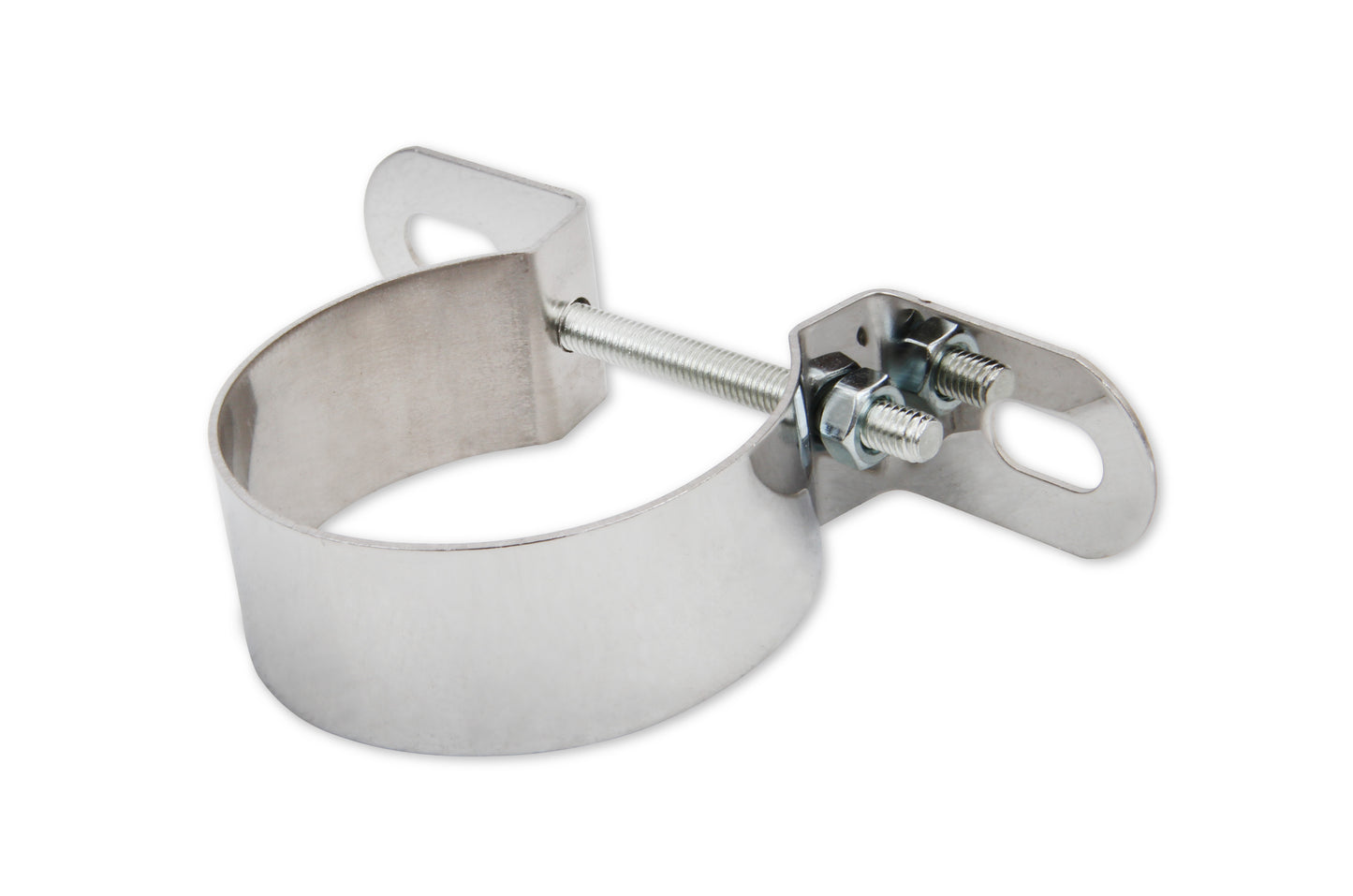 Mr. Gasket Chrome Coil Holder Bracket with Bolt - Horizontal Mount by Mr Gasket