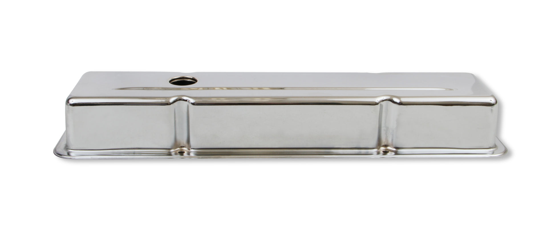 Mr. Gasket Chrome Valve Covers - Dual Cap Holes by Mr Gasket