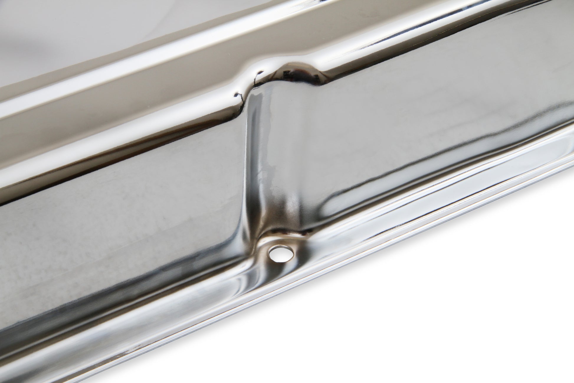 Mr. Gasket Chrome Valve Covers - Dual Cap Holes by Mr Gasket