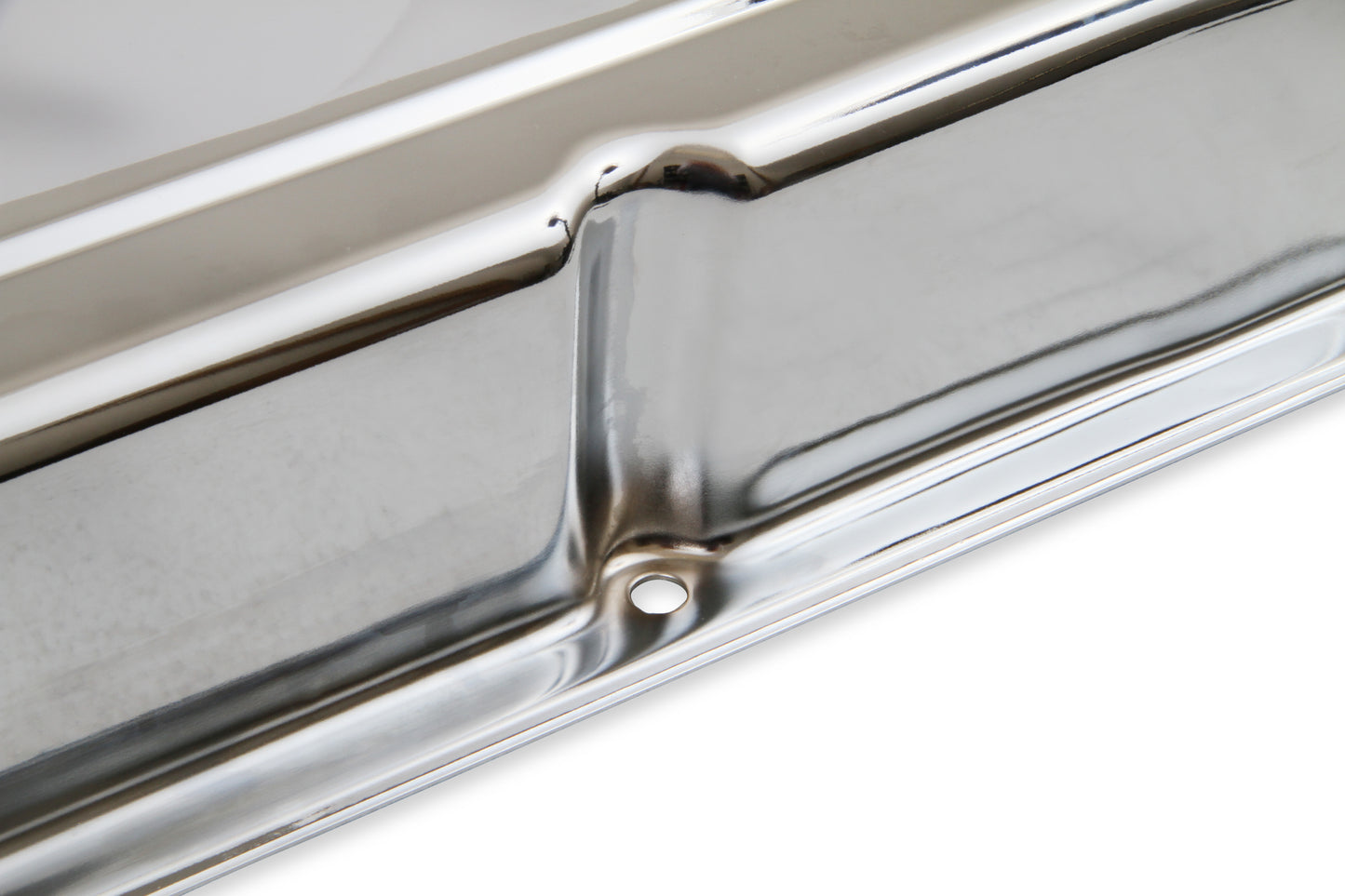 Mr. Gasket Chrome Valve Covers - Dual Cap Holes by Mr Gasket