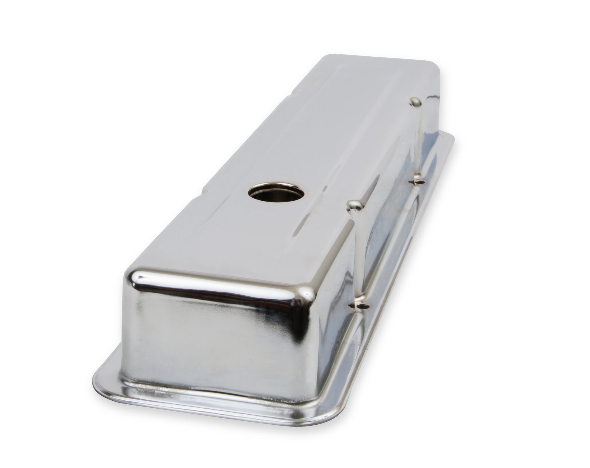 Mr. Gasket Chrome Valve Covers - Dual Cap Holes by Mr Gasket