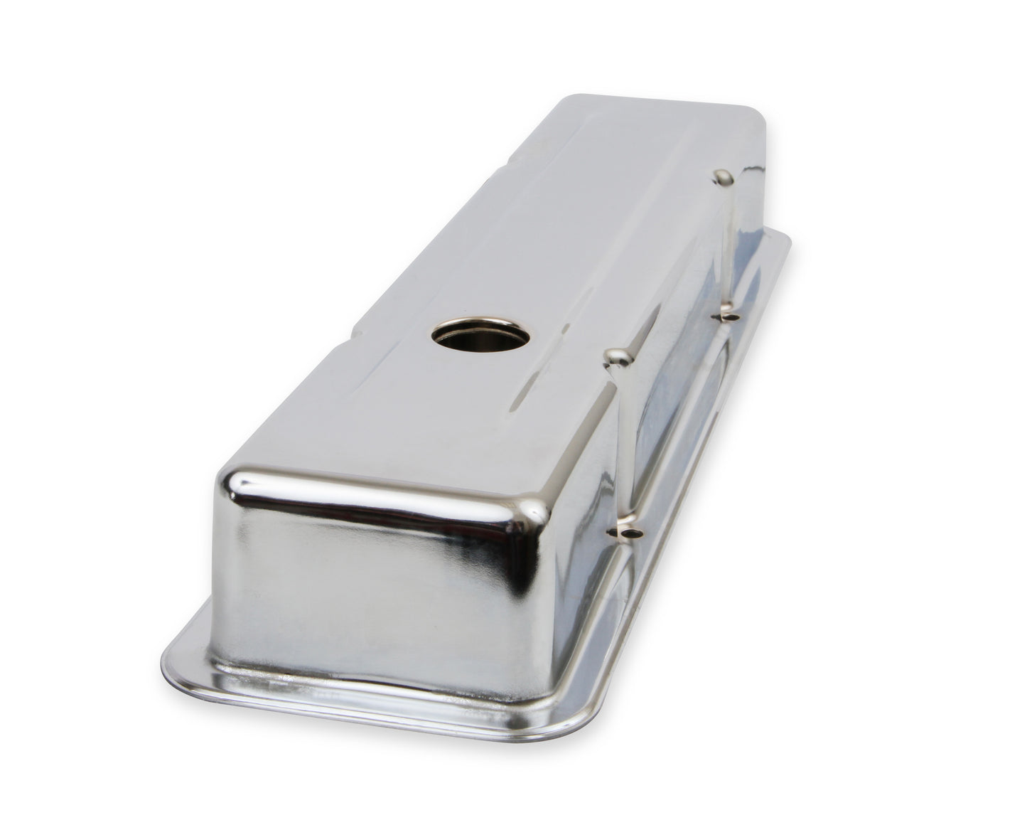 Mr. Gasket Chrome Valve Covers - Dual Cap Holes by Mr Gasket