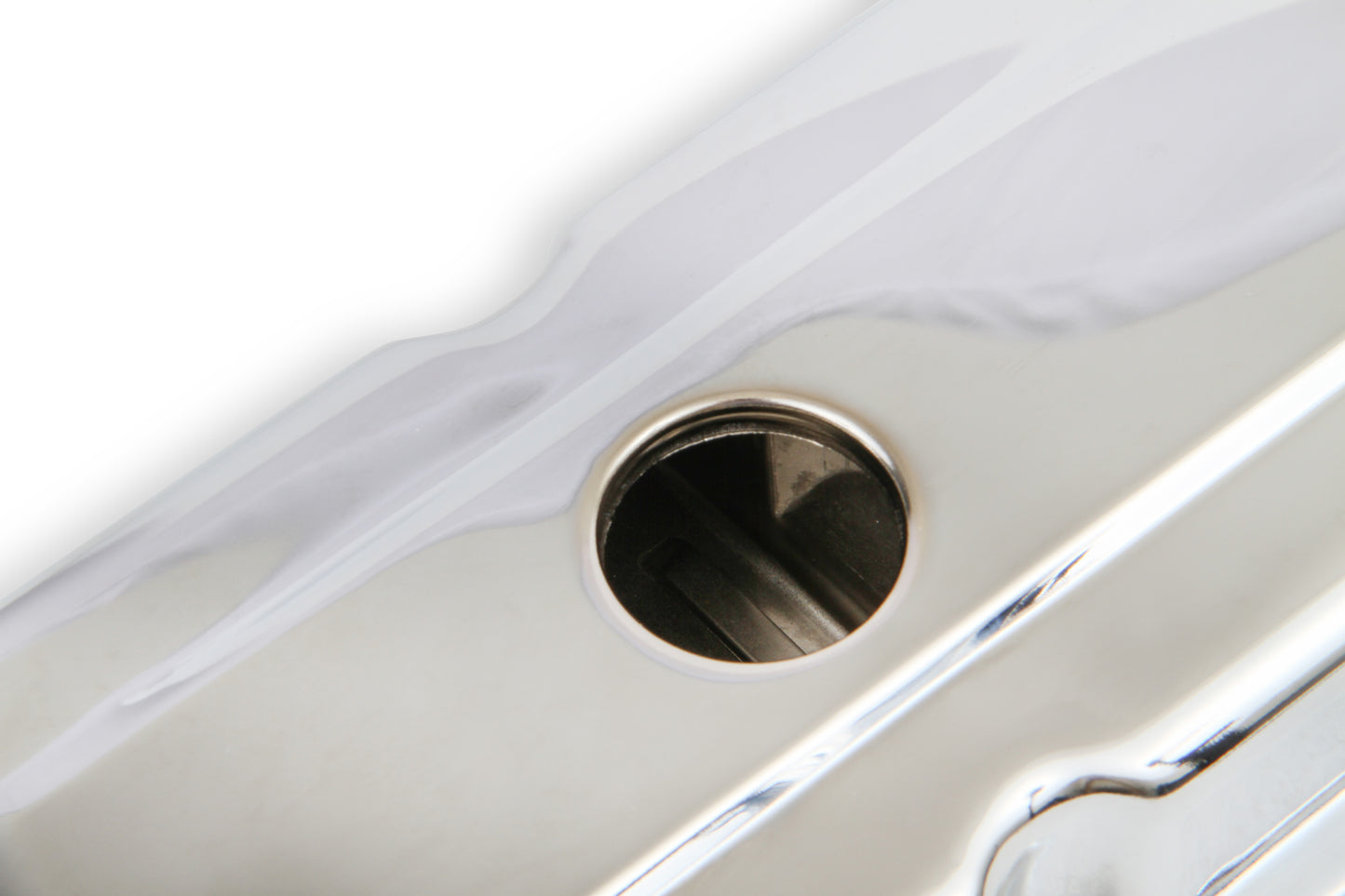 Mr. Gasket Chrome Valve Covers - Dual Cap Holes by Mr Gasket