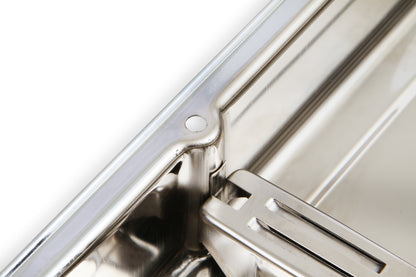 Mr. Gasket Chrome Valve Covers - Dual Cap Holes by Mr Gasket