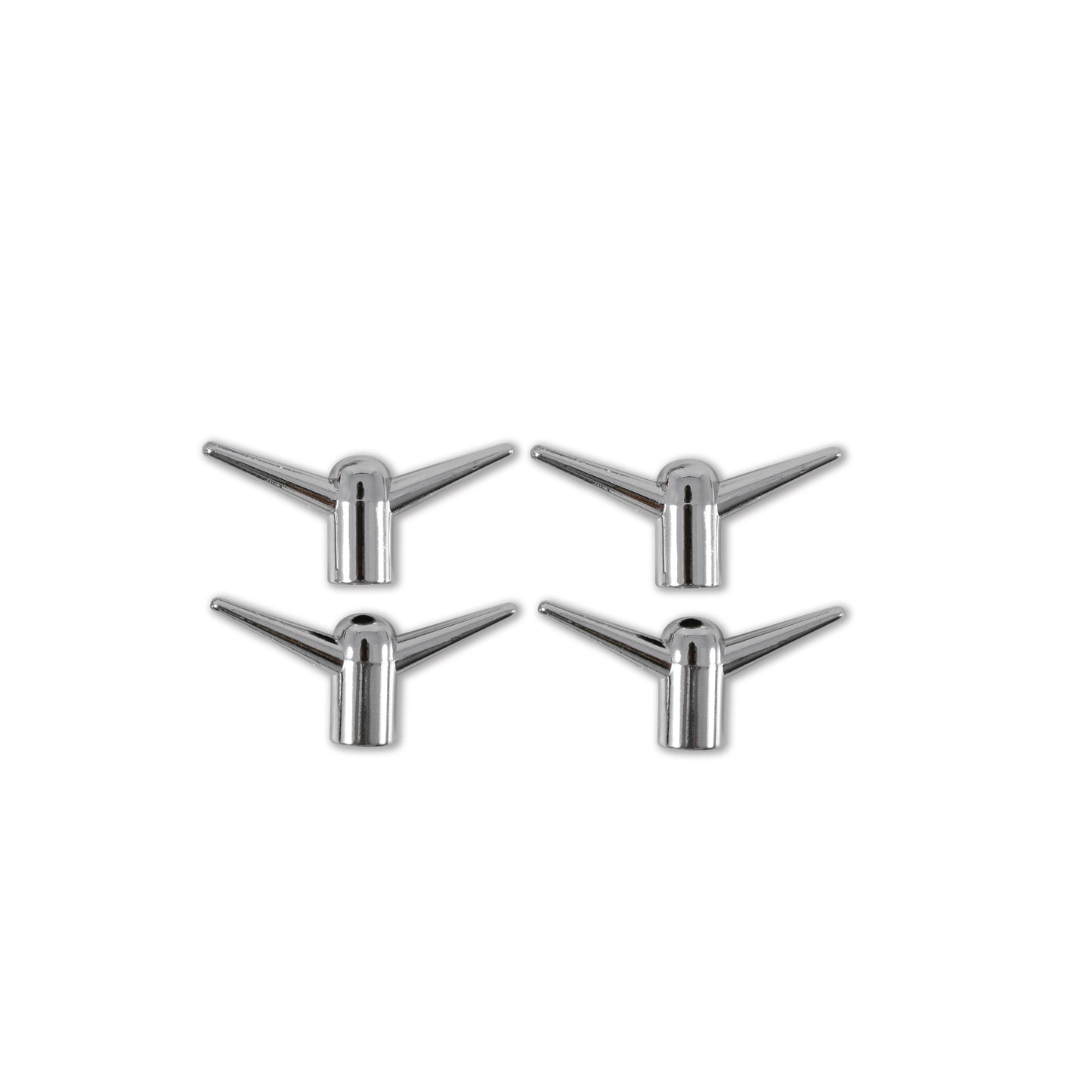 Mr. Gasket Valve Cover Y Wing Bolts - Chrome Plated - 4 pack by Mr Gasket