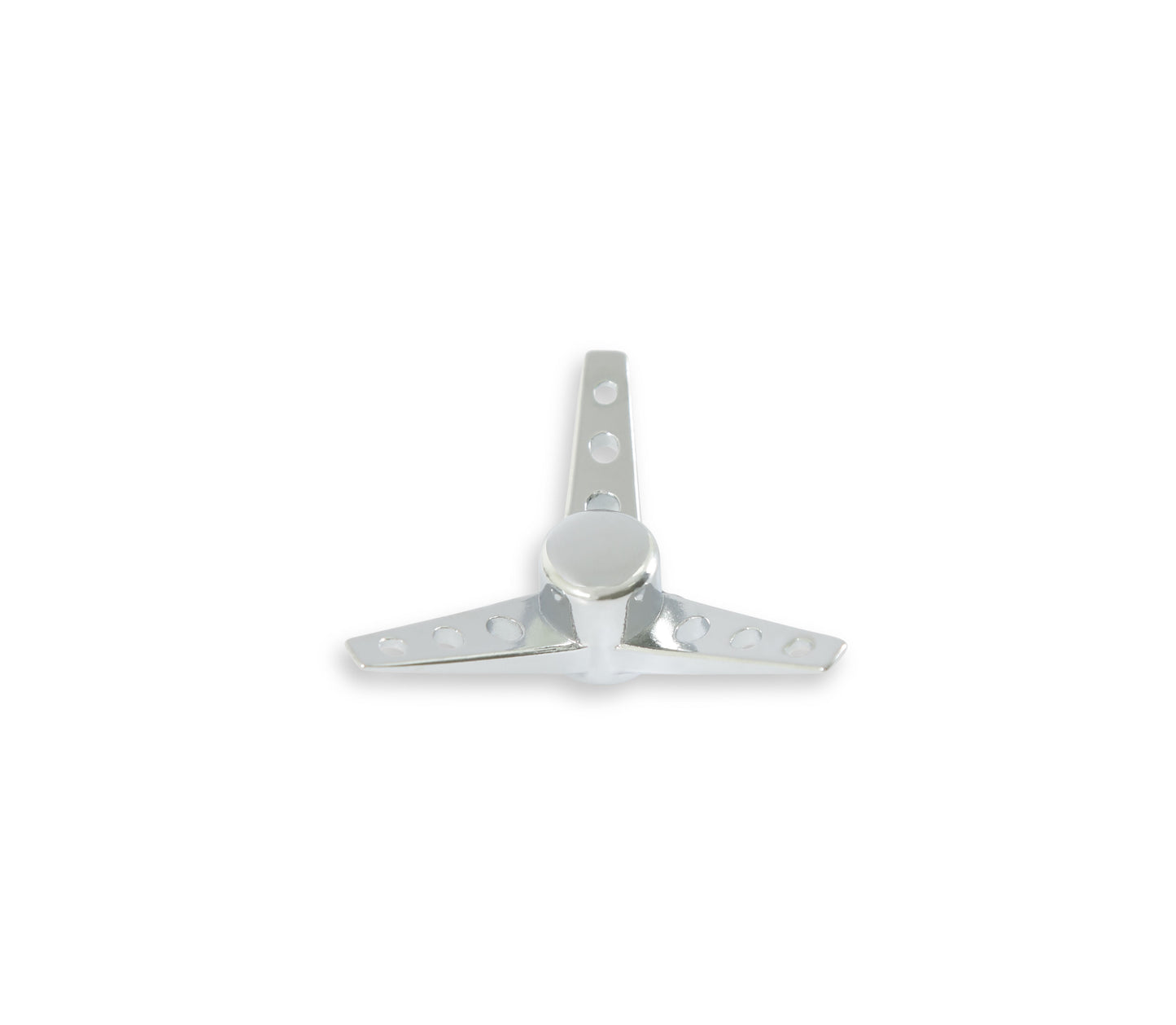 Mr. Gasket Air Cleaner Wing Nut - Tri-Bar - Chrome by Mr Gasket