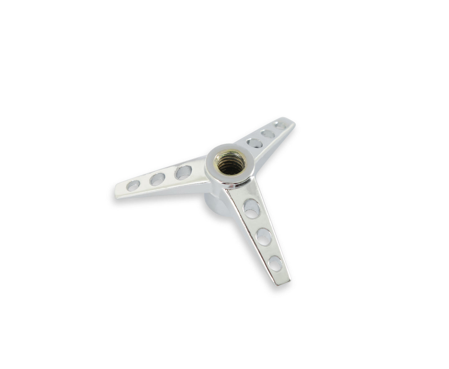 Mr. Gasket Air Cleaner Wing Nut - Tri-Bar - Chrome by Mr Gasket
