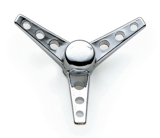 Mr. Gasket Air Cleaner Wing Nut - Tri-Bar - Chrome by Mr Gasket