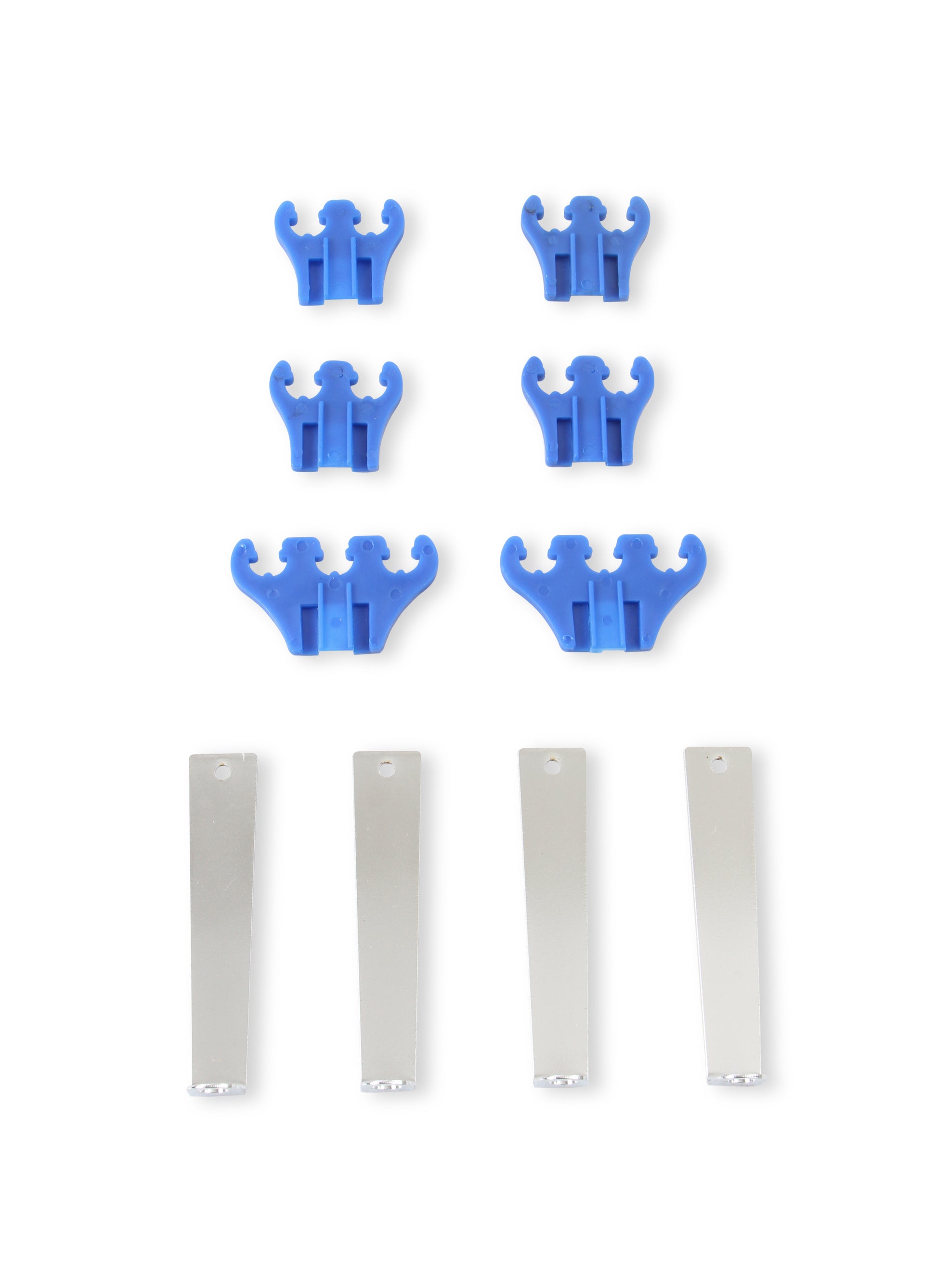 Mr. Gasket Standard Wire Loom Kit - Chrome / Blue by Mr Gasket