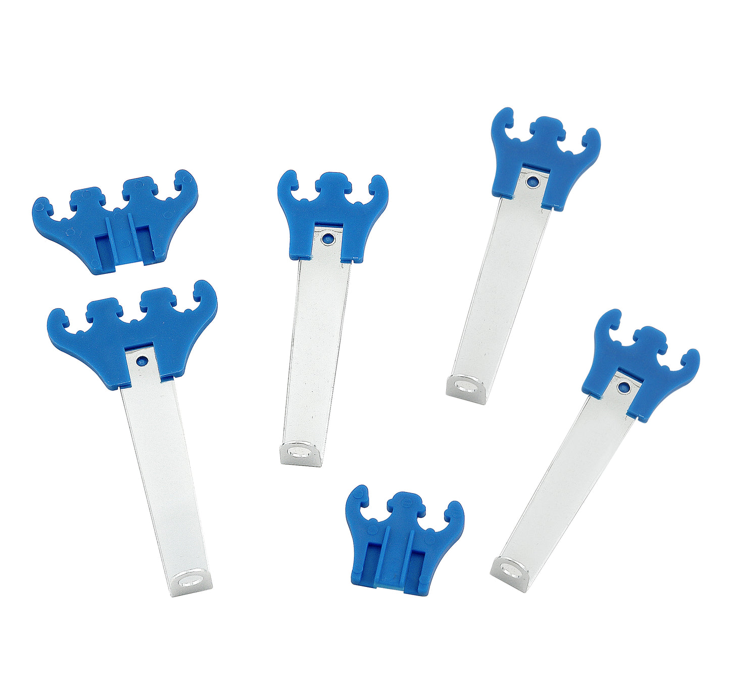 Mr. Gasket Standard Wire Loom Kit - Chrome / Blue by Mr Gasket