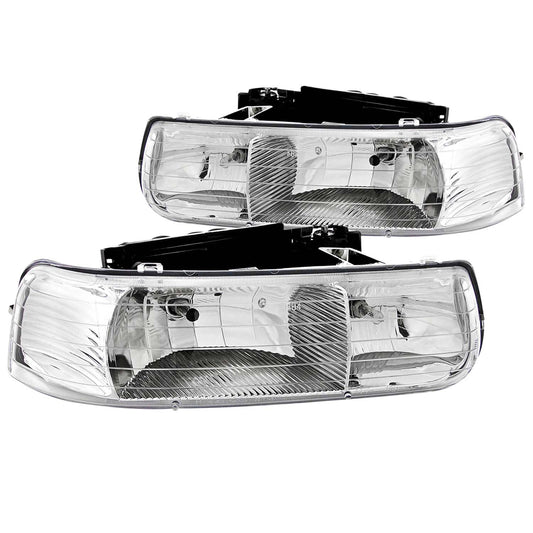 Crystal Headlight Set by ANZO USA