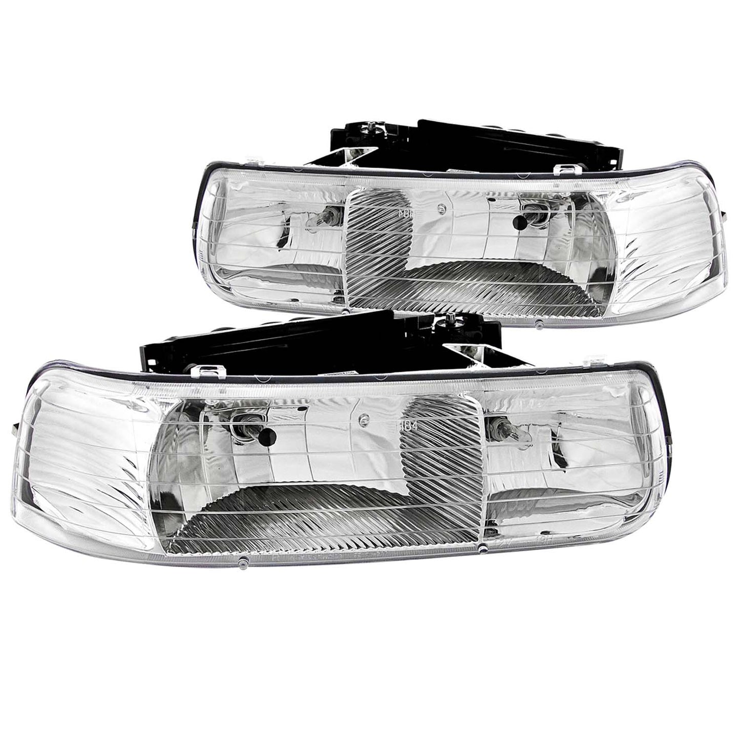 Crystal Headlight Set by ANZO USA